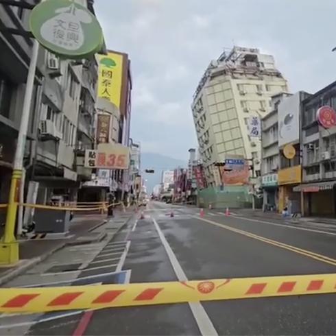 Fuertes terremotos vuelven a sacudir a Taiwán