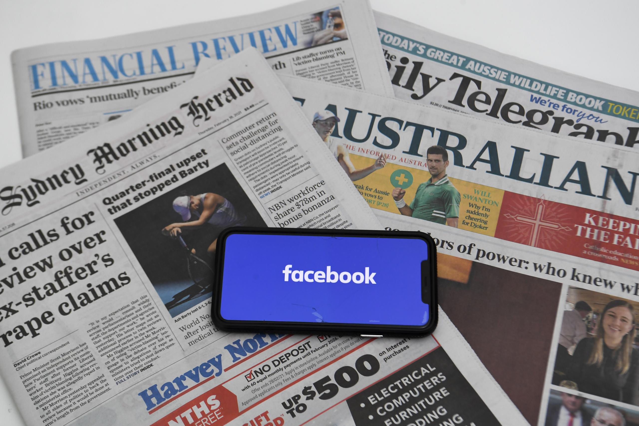La colaboración de Facebook es una importante victoria en los esfuerzos de Australia por conseguir que las dos plataformas paguen por el contenido periodístico que utilizan.