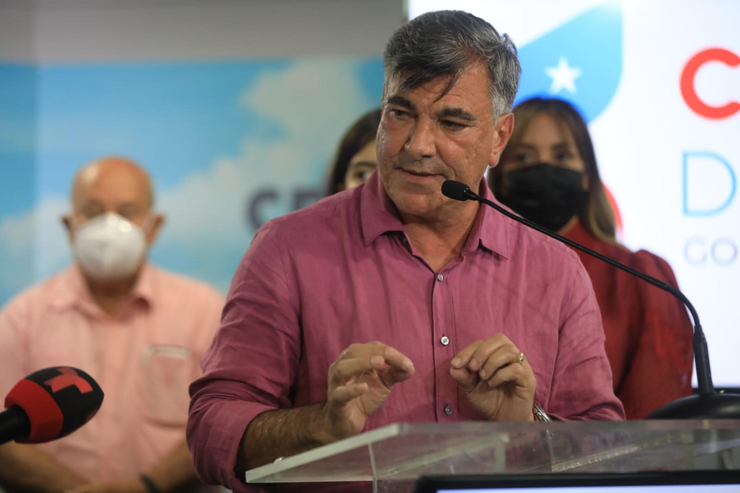 El candidato a la gobernación por el Partido Popular Democrático, Carlos Delgado Altieri, dice que es muy temprano para adjudicar victorias.