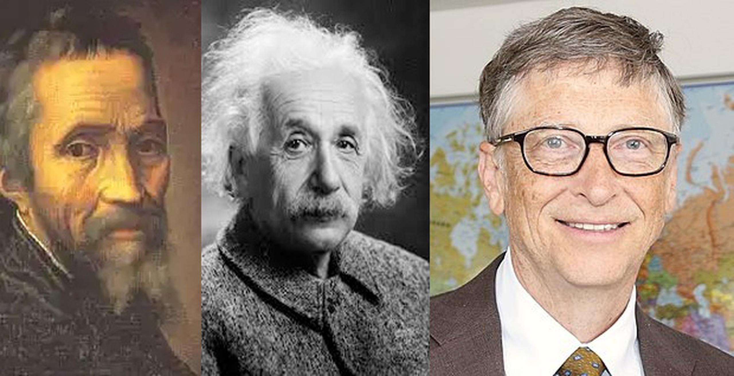 El pintor renacentista Miguel Ángel, el físico Albert Einstein y el empresario Bill Gates son solo algunas de las mentes brillantes con gran coeficiente intelectual con diagnóstico de Asperger. (Montaje)