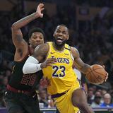 Más protagonismo ganador de LeBron James y Lakers