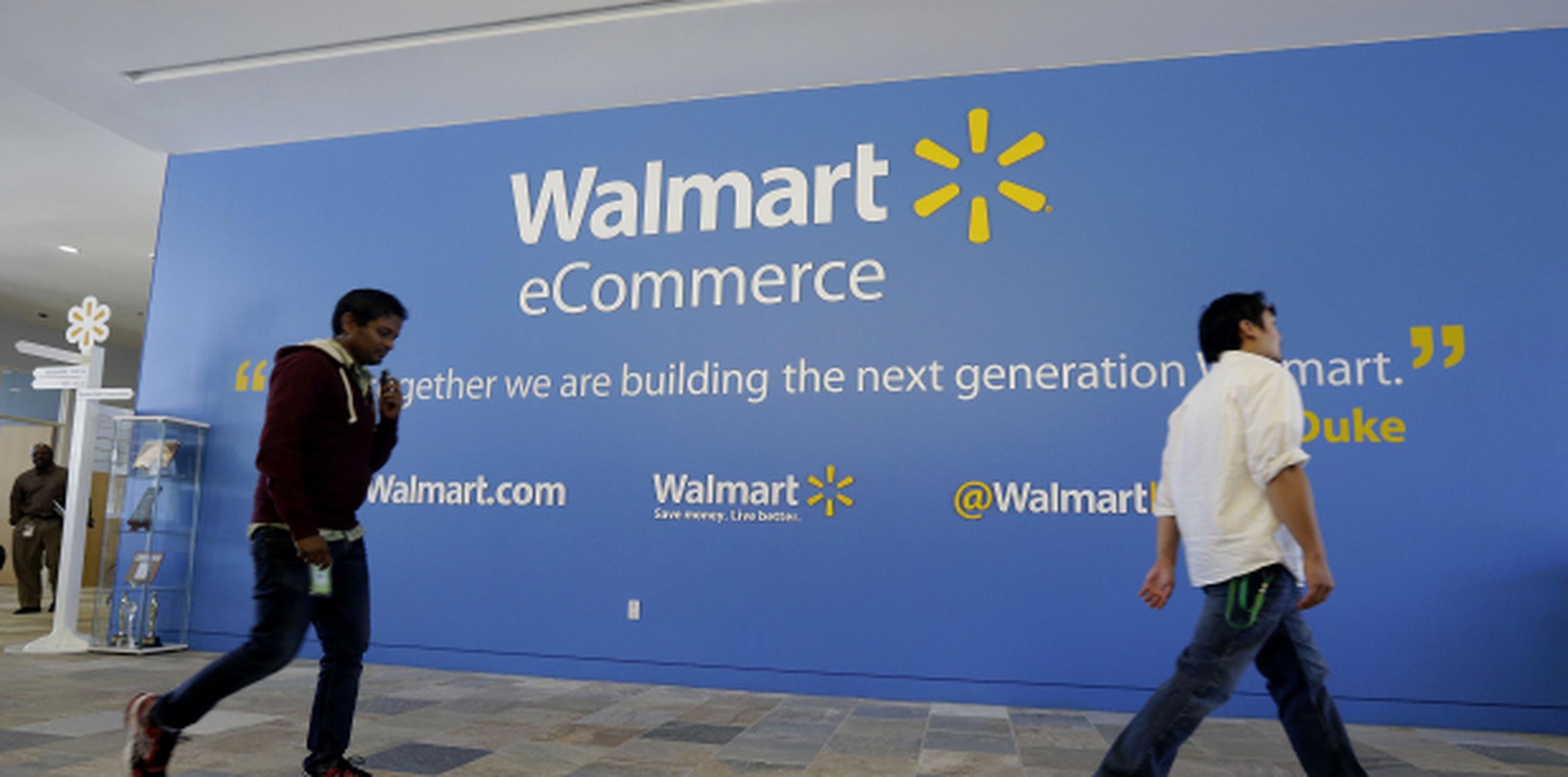 Walmart.com ahora ofrece 50 millones de productos, incluyendo las ventas indirectas, comparado con 10 millones hace un año. (AP /Jeff Chiu)