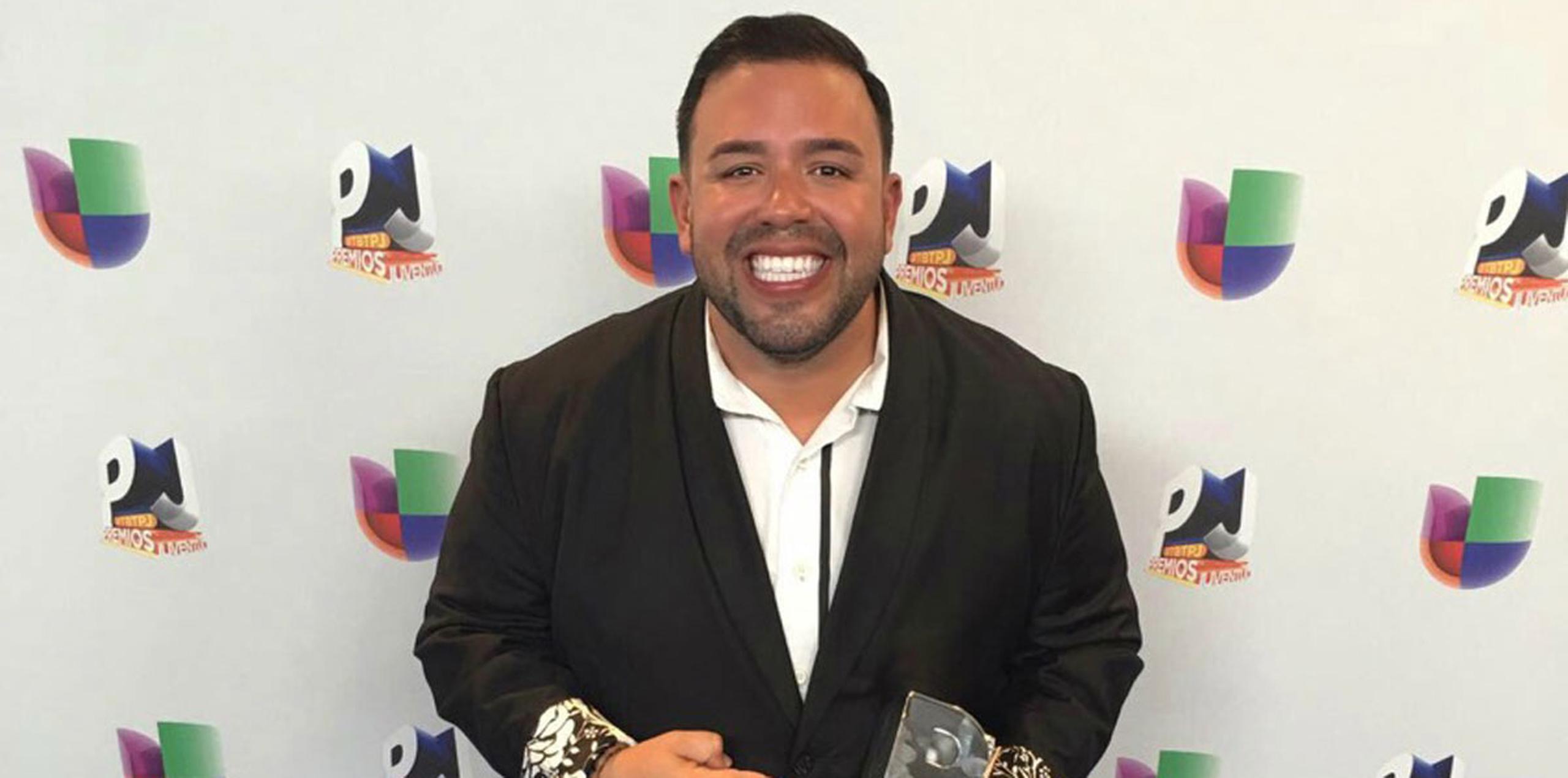 Molusco ganó en la categoría "¡Qué actorazo!" de los Premios Juventud.