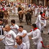 Último encierro de las Fiestas de San Fermín concluye con seis heridos