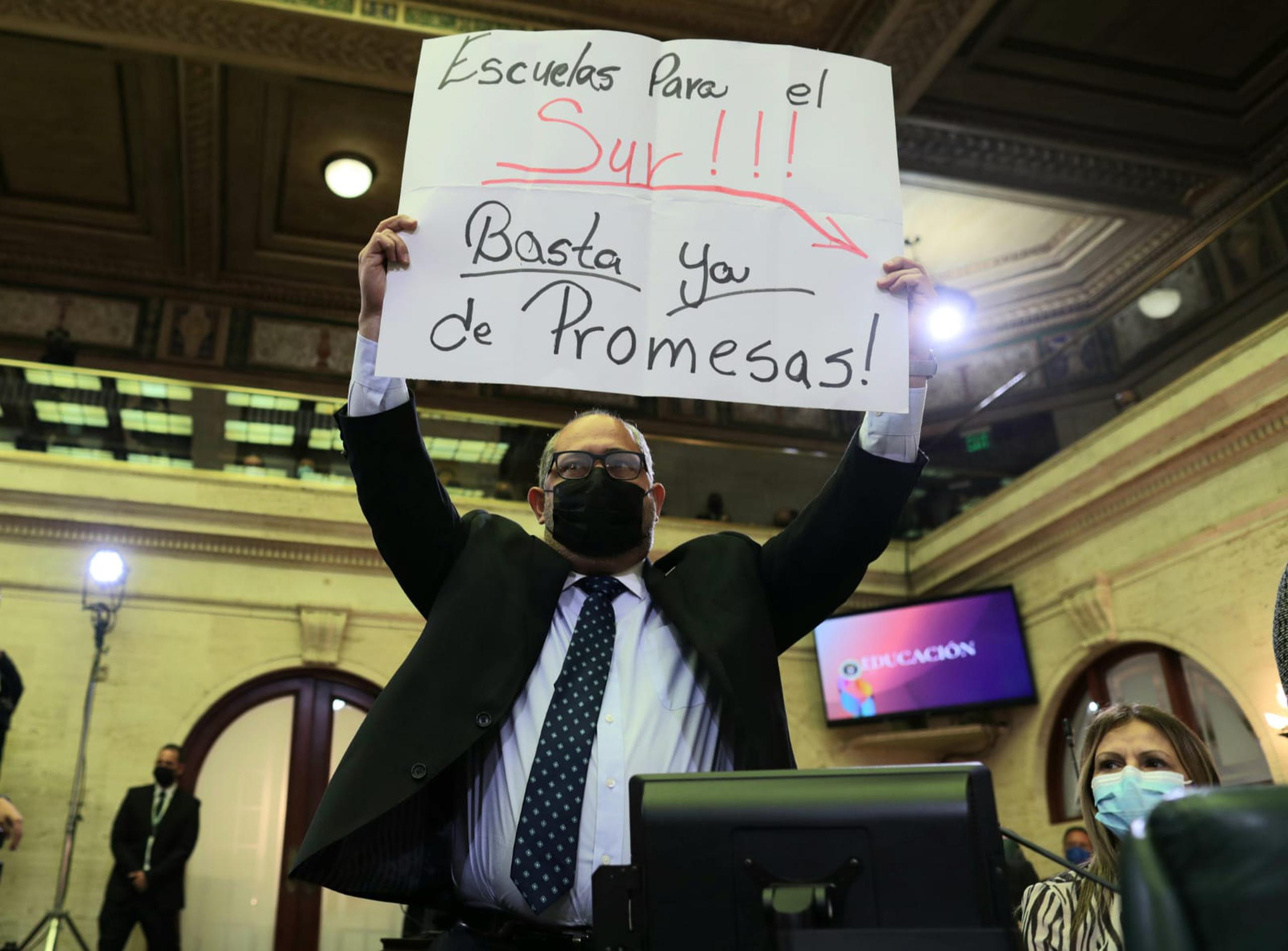 El representante José “Cheito” Rivera Madera se manifestó en el hemiciclo de la Cámara durante el mensaje del gobernador Pedro Pierluisi el pasado 7 de abril.