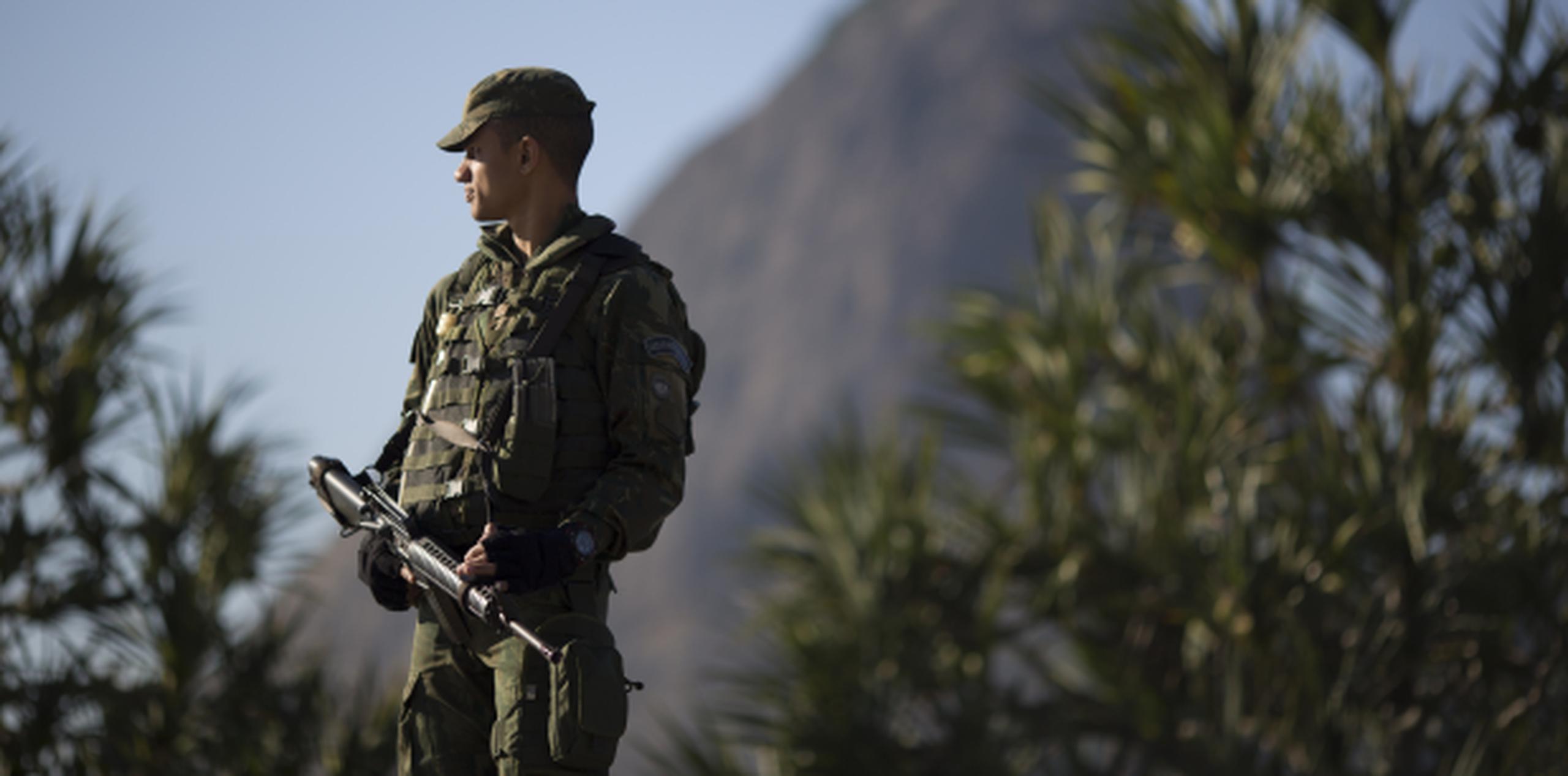 La seguridad es la mayor preocupación en los Juegos Olímpicos que comienzan el 5 de agosto en Brasil. (AP/Leo Correa)