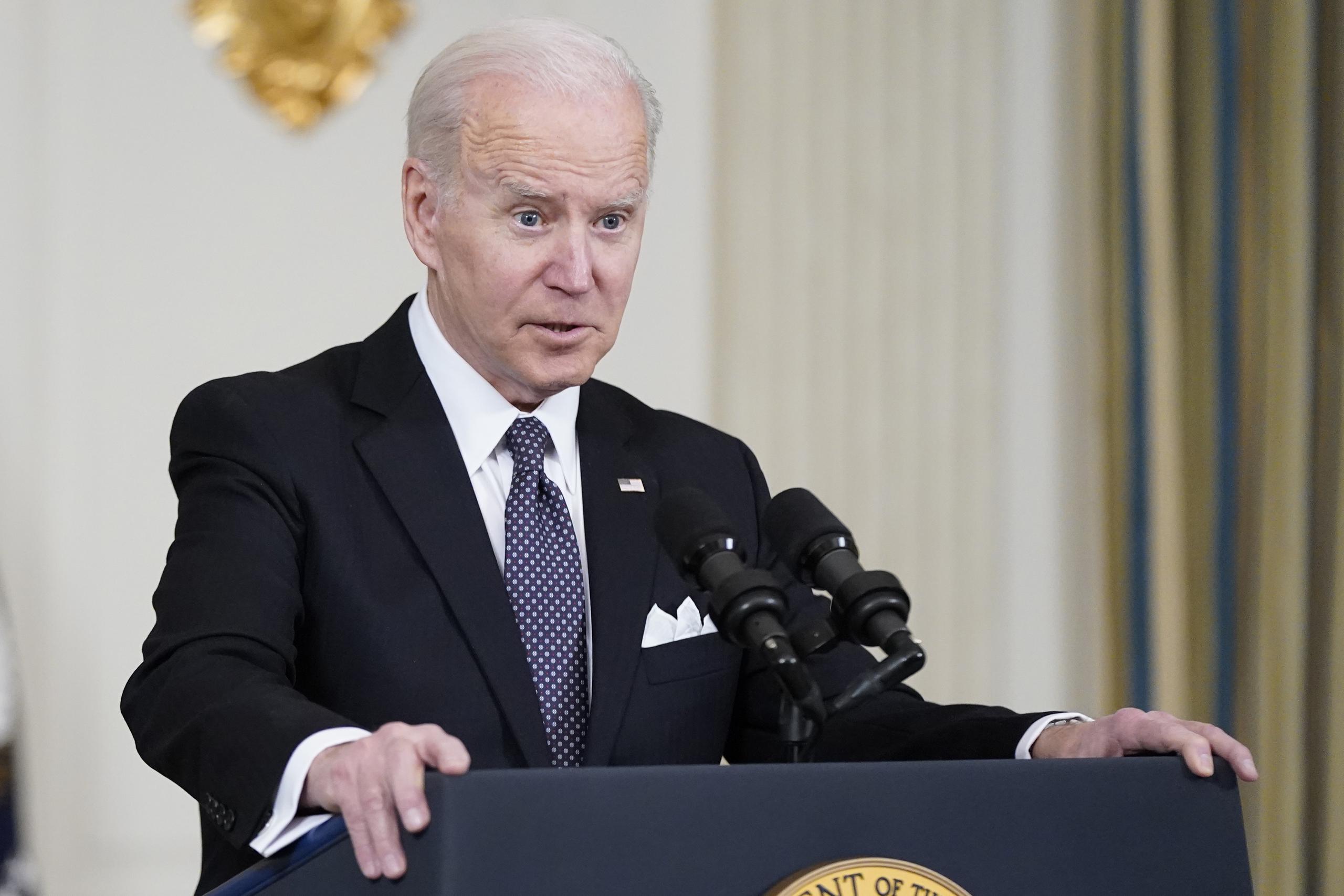 La reunión se llevará a cabo el jueves con el presidente de Estados Unidos, Joe Biden. (AP Foto/Patrick Semansky)