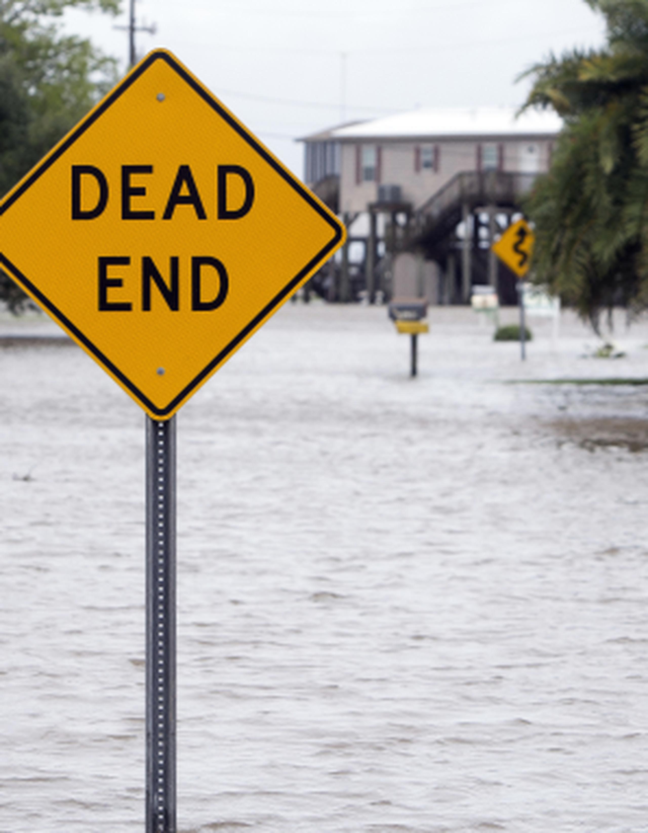 El paso de Cindy por ha dejado inundaciones en localidades sureñas como Lake Charles, en Louisiana.  (AP Photo/Lake Charles American Press, Rick Hickman)
