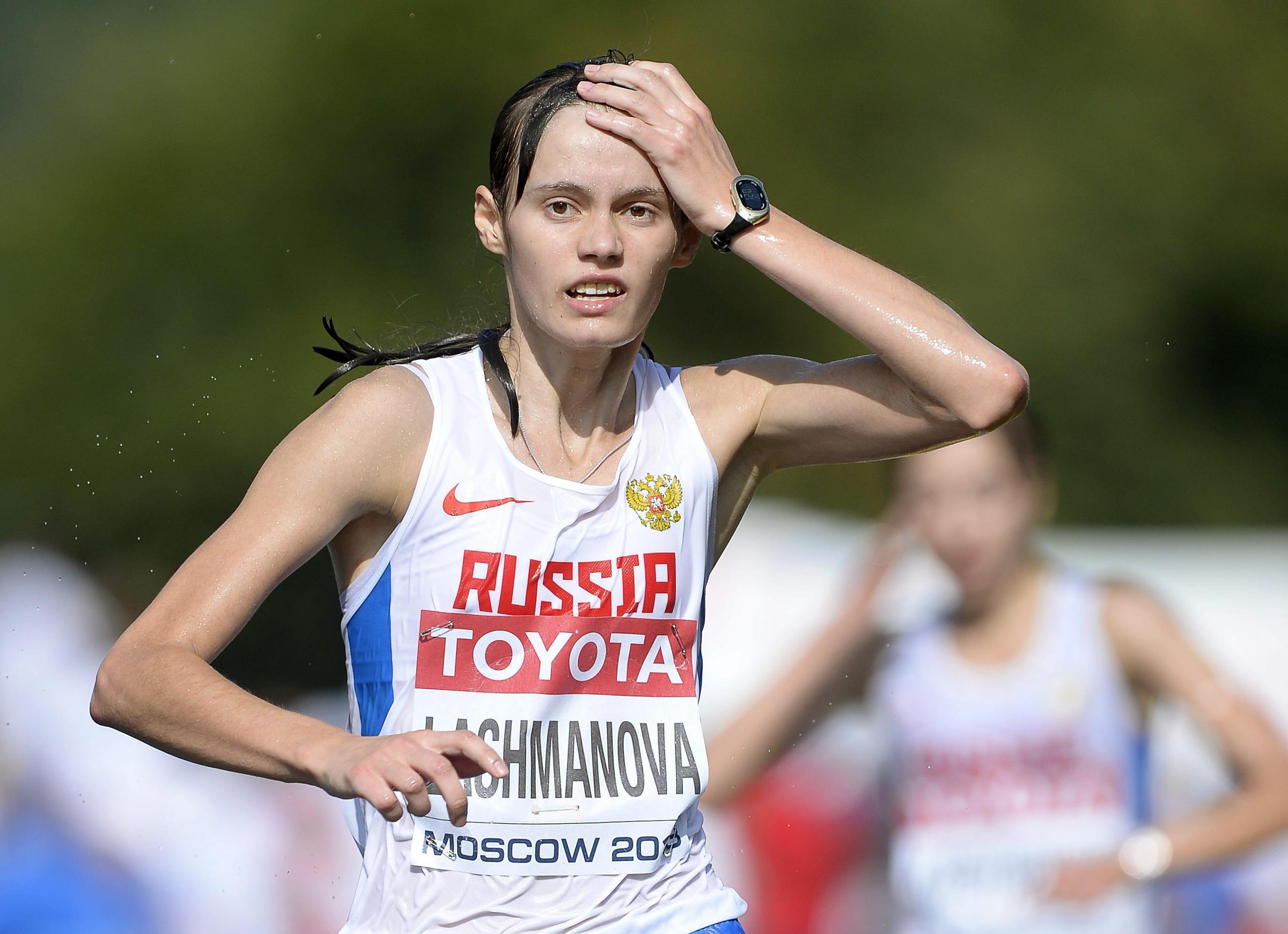 La atleta rusa Yelena Lashmanova. (EFE/Christophe Karaba)