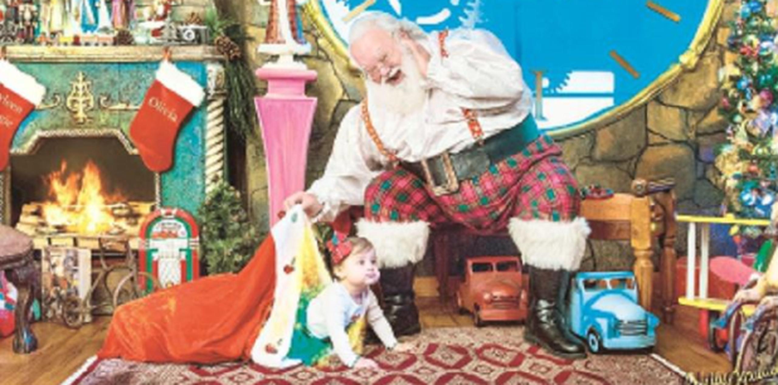 A tres años desde que comenzó a trabajar con Santa Claus, Sepúlveda recuerda con cariño muchas de sus sesiones, pero entre estas se destaca la de un pequeño con problemas del habla. (Suministrada)