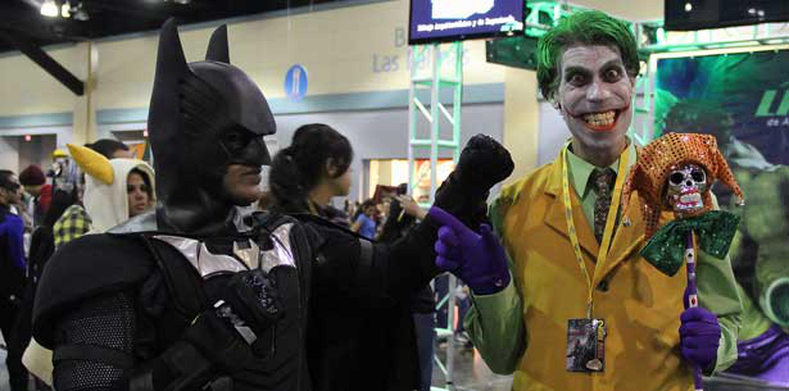 En este evento hasta "Batman" y "el Joker" se llevan bien. (Suministrada)