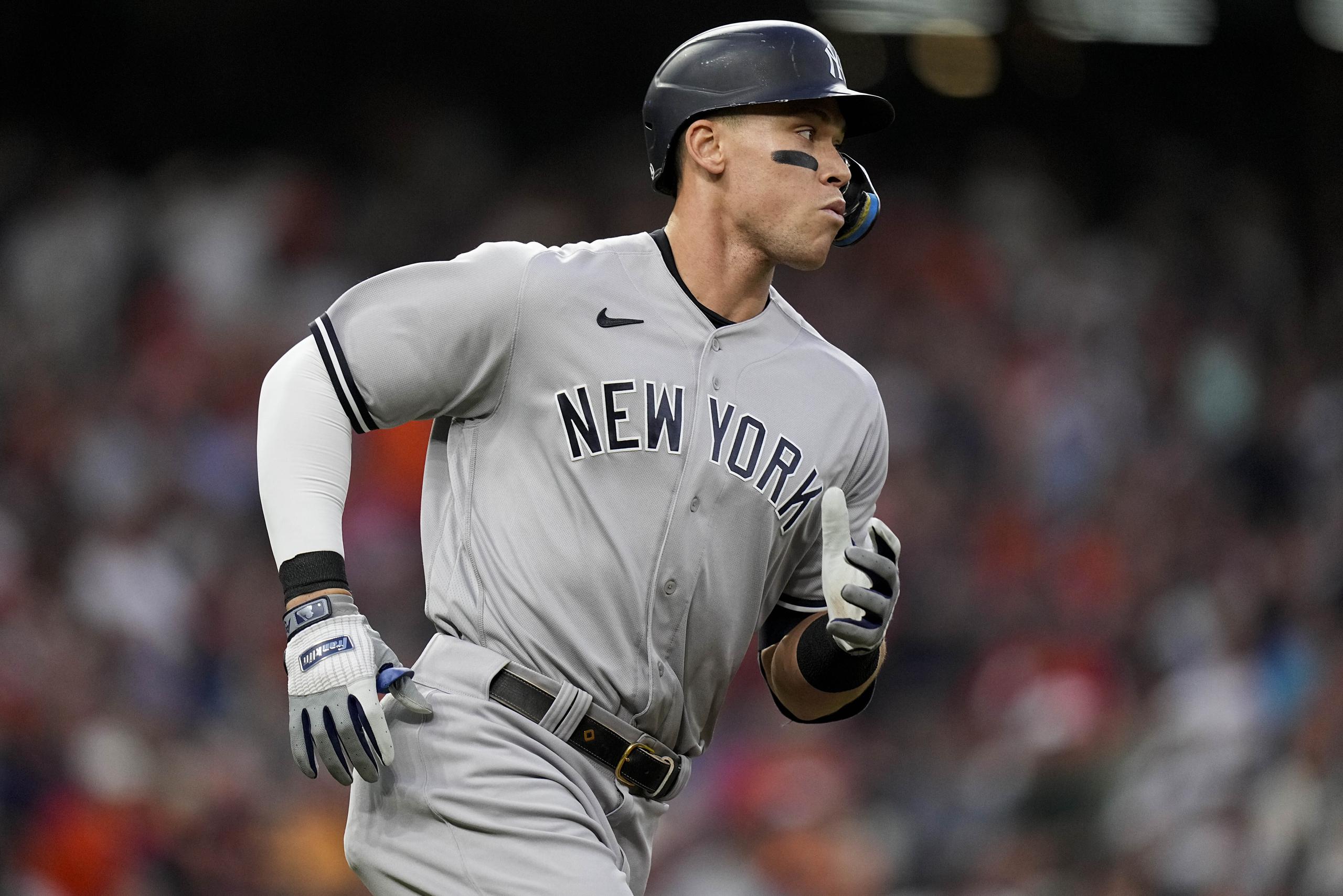 Aaron Judge, de los Yankees de Nueva York, es tal vez la principal figura entre los agentes libres de la actual postemporada de MLB.