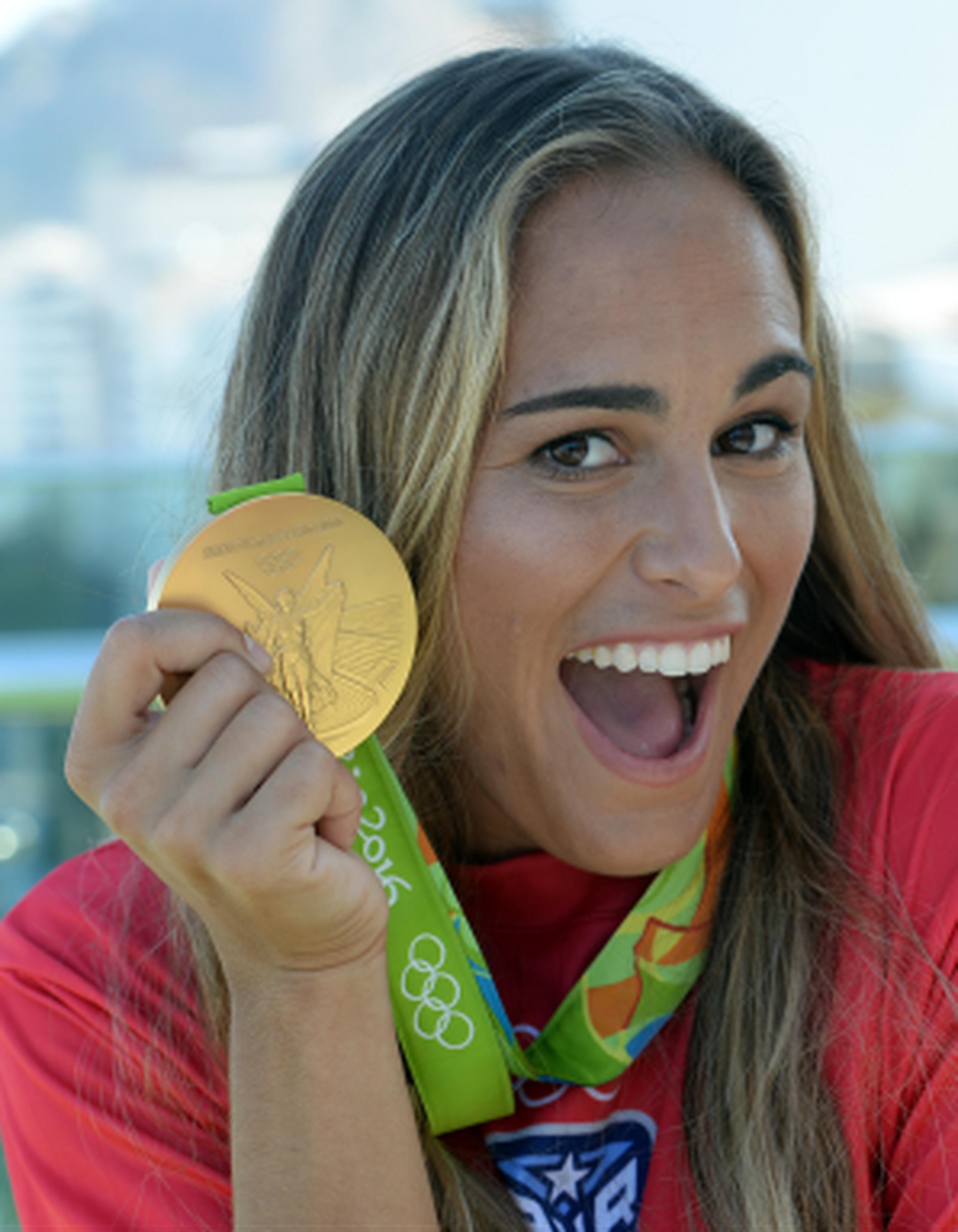 El gran momento de Puerto Rico en Río 2016 fue la conquista por Mónica Puig del primer oro olímpico en la historia del Comité Olímpico isleño. (Archivo)