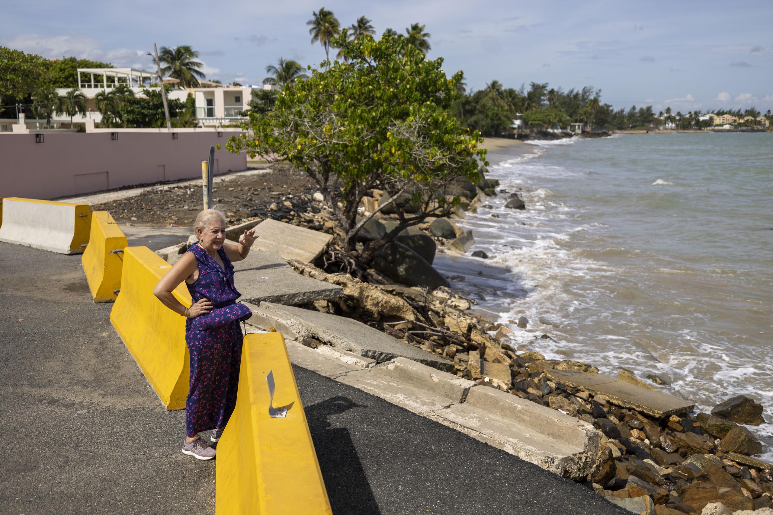 "La erosión costera sigue siendo una realidad en Loíza y en todas las costas de Puerto Rico, por lo que hay que trabajar con premura", sostuvo la alcaldesa de Loíza, Julia Nazario Fuentes.