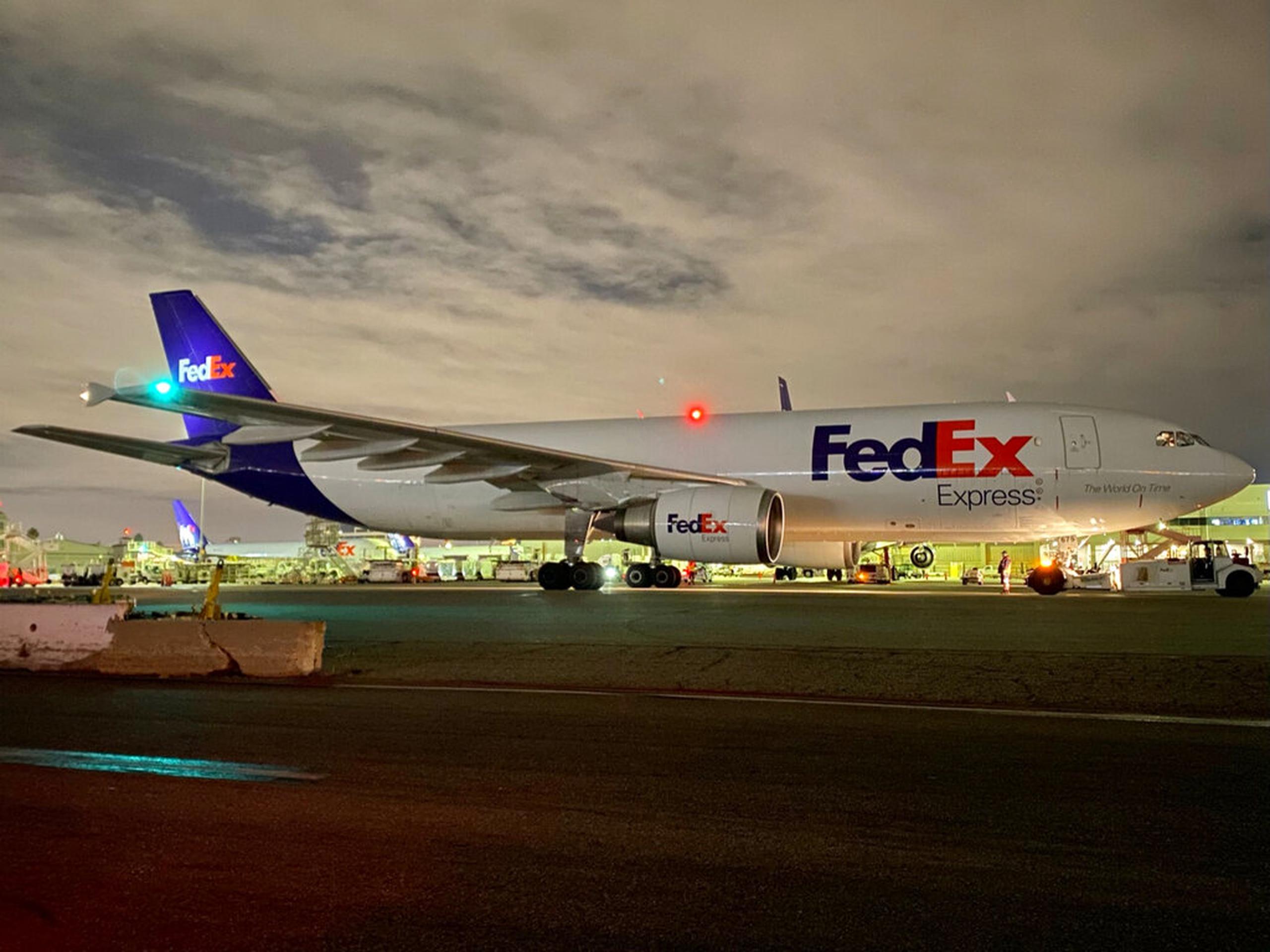FedEx Airbus A300F4-605R.