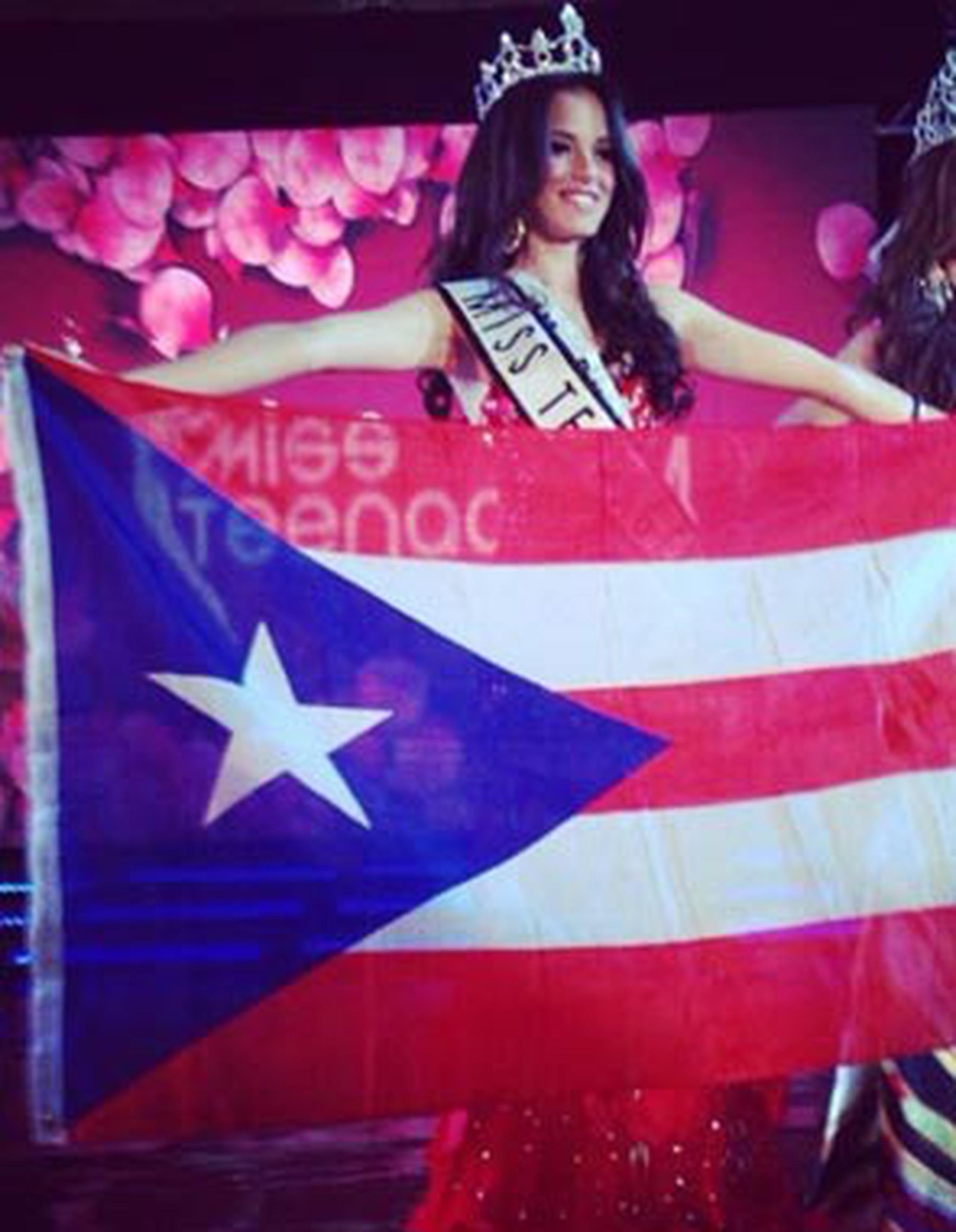 Liana Morales Sizemore resultó ganadora en el certamen internacional de belleza Miss Teenager 2014. (Instagram)