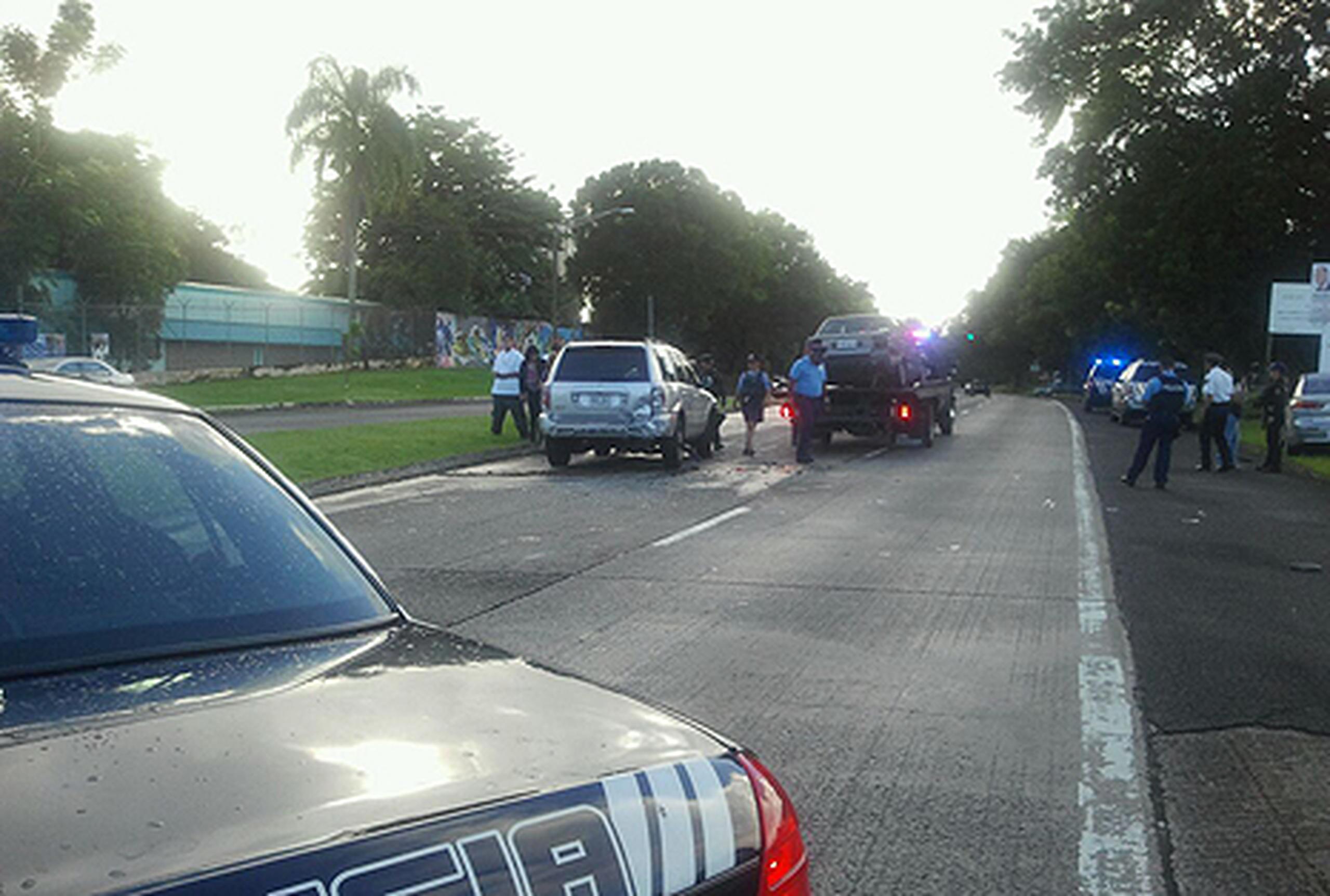 El accidente es en dirección de Río Piedras a Trujillo Alto. (rosalba.medica@gfrmedia.com)