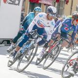 Abner González es reconocido en Italia como el ciclista más combativo de la cuarta etapa