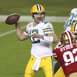 Aaron Rodgers guía a los Packers a una fácil victoria sobre los 49ers