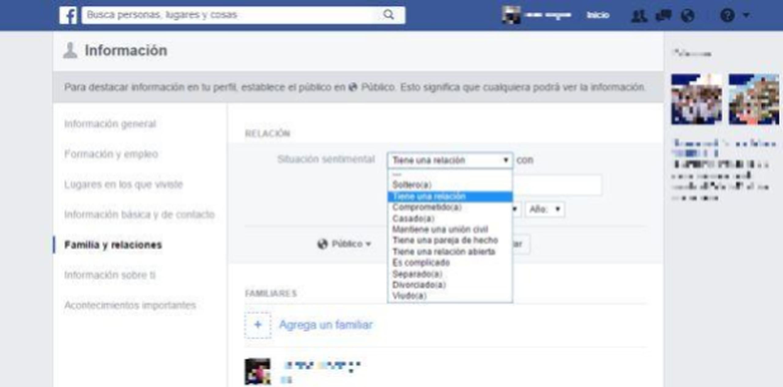 Facebook sabe si tienes pareja aunque no lo hayas hecho público - Primera  Hora