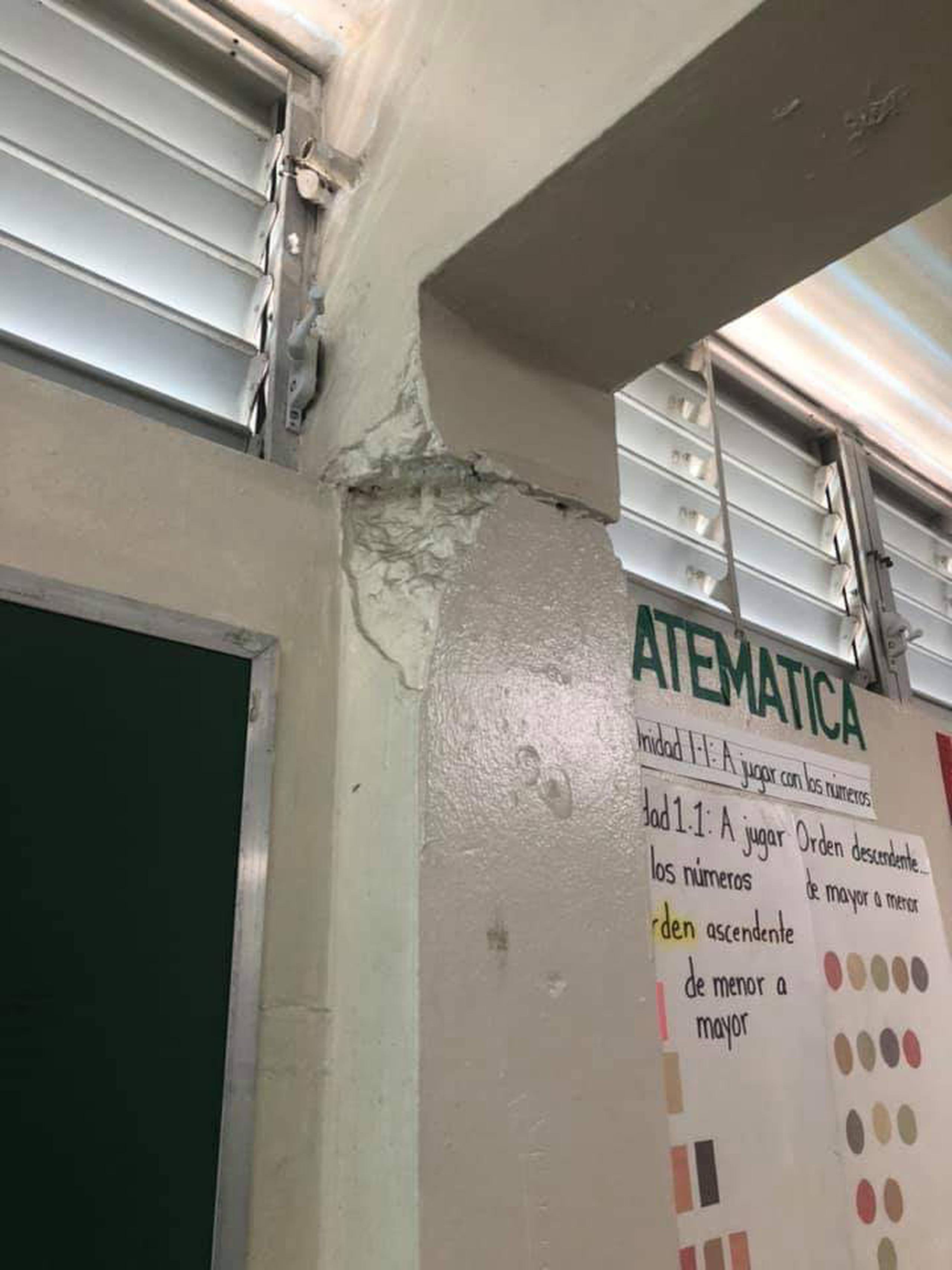 La reparación de las columnas cortas en 685 escuelas en todo Puerto Rico había sido estimada en $195 millones. Hace una semana, ningún plantel había sido trabajado.