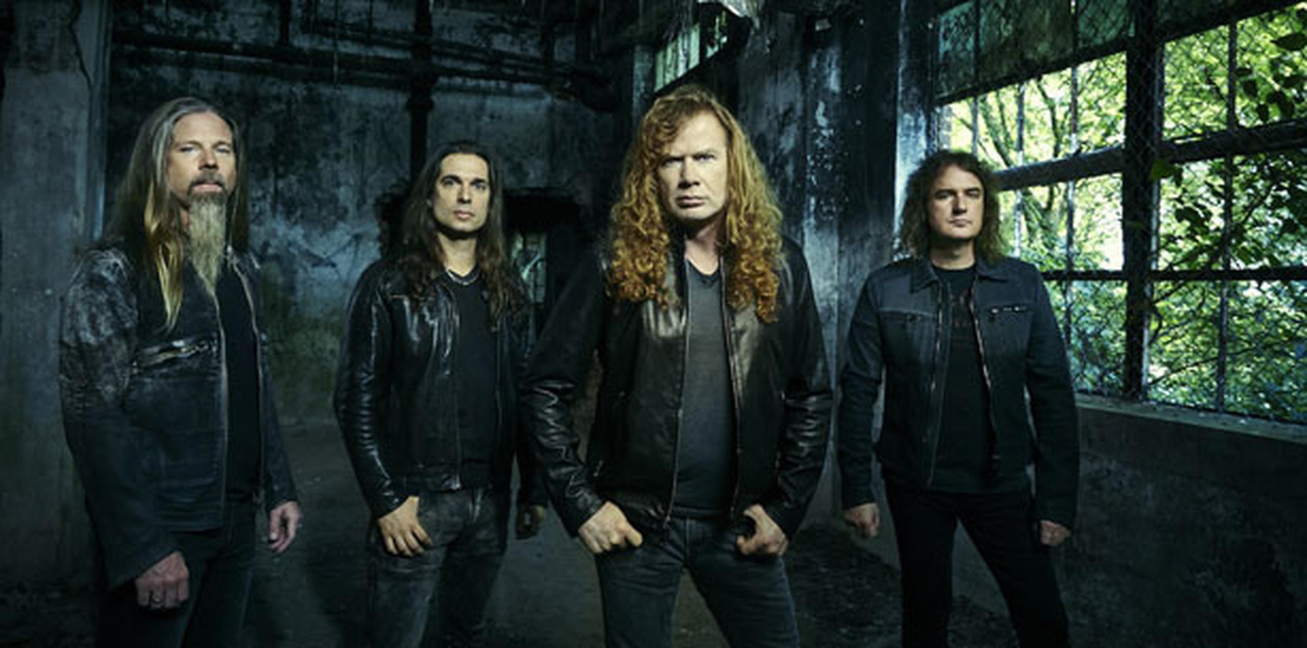 Desde que se estrenó a principios en enero, Dystopia ha alcanzado posiciones en las listas de popularidad que Megadeth no veía desde hace casi 10 años. (Suministrada)