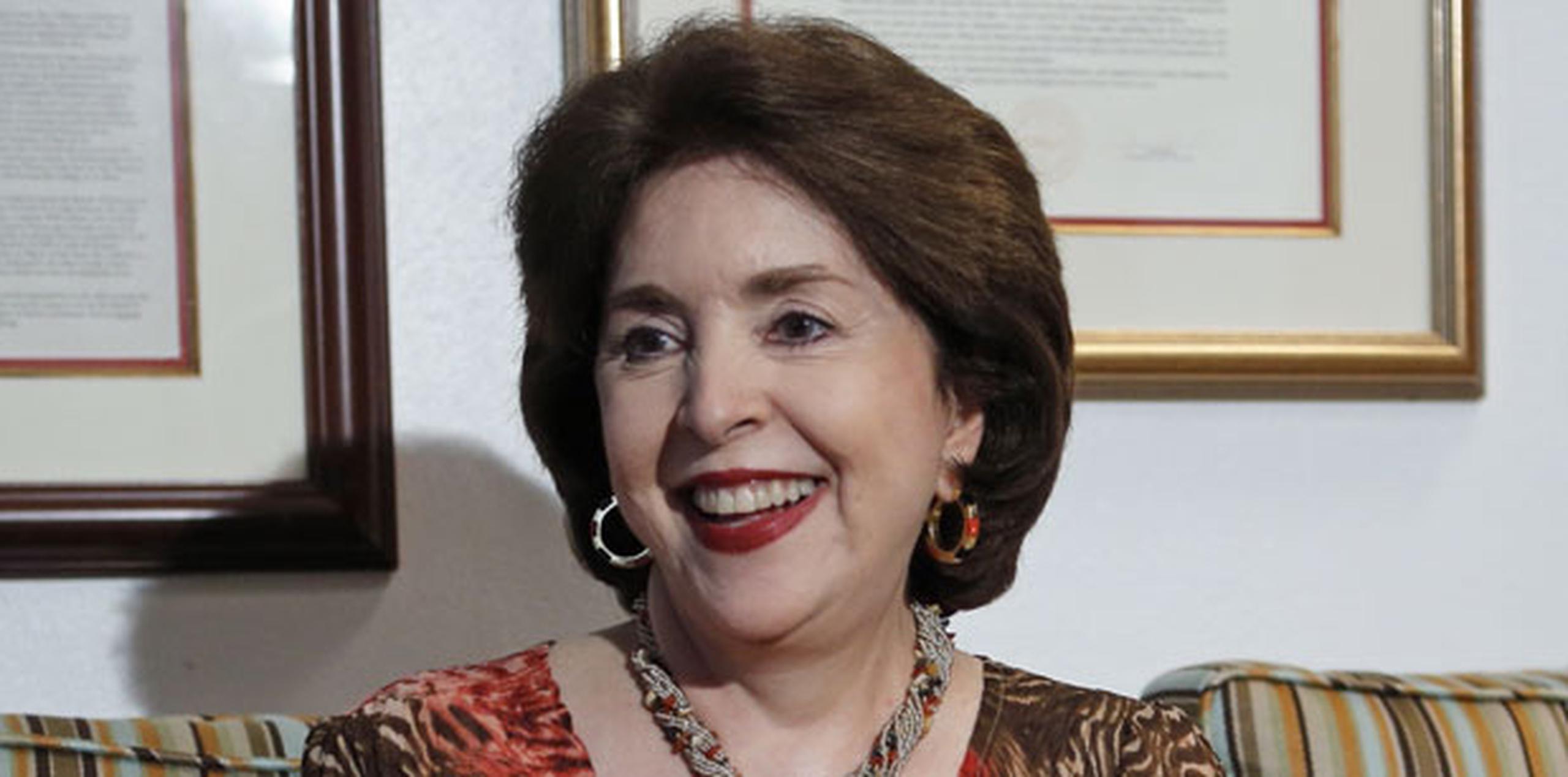 Sila María Calderon se convirtió en la primera gobernadora de Puerto Rico en el año 2000.(Archivo)