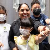 Chef Noelian Ortiz lleva alegría a pacientes del hospital San Jorge