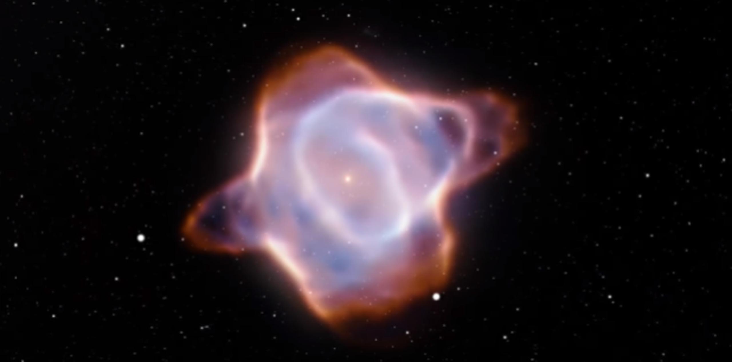 La estrella SAO 244567. (ESA/Hubble, L. Calçada)