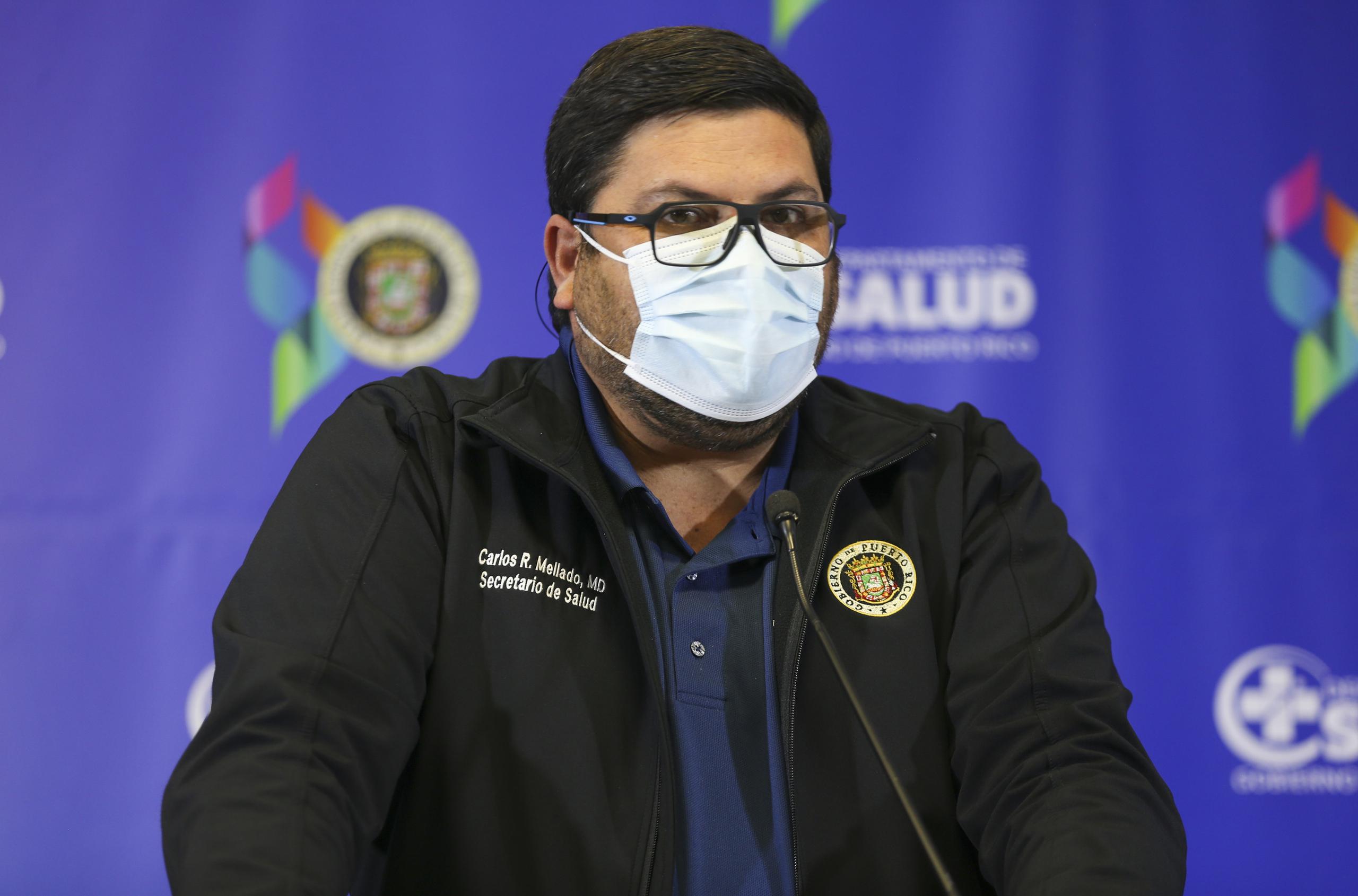 Carlos Mellado López, secretario del Departamento de Salud