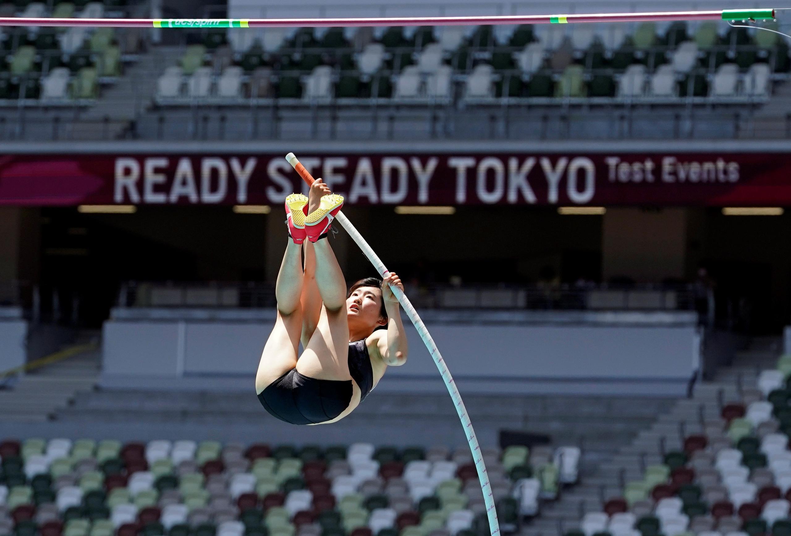 World Athletics montó este domingo en Tokio un ensayo olímpico con 420 competidores, de los cuales nueve eran extranjeros.