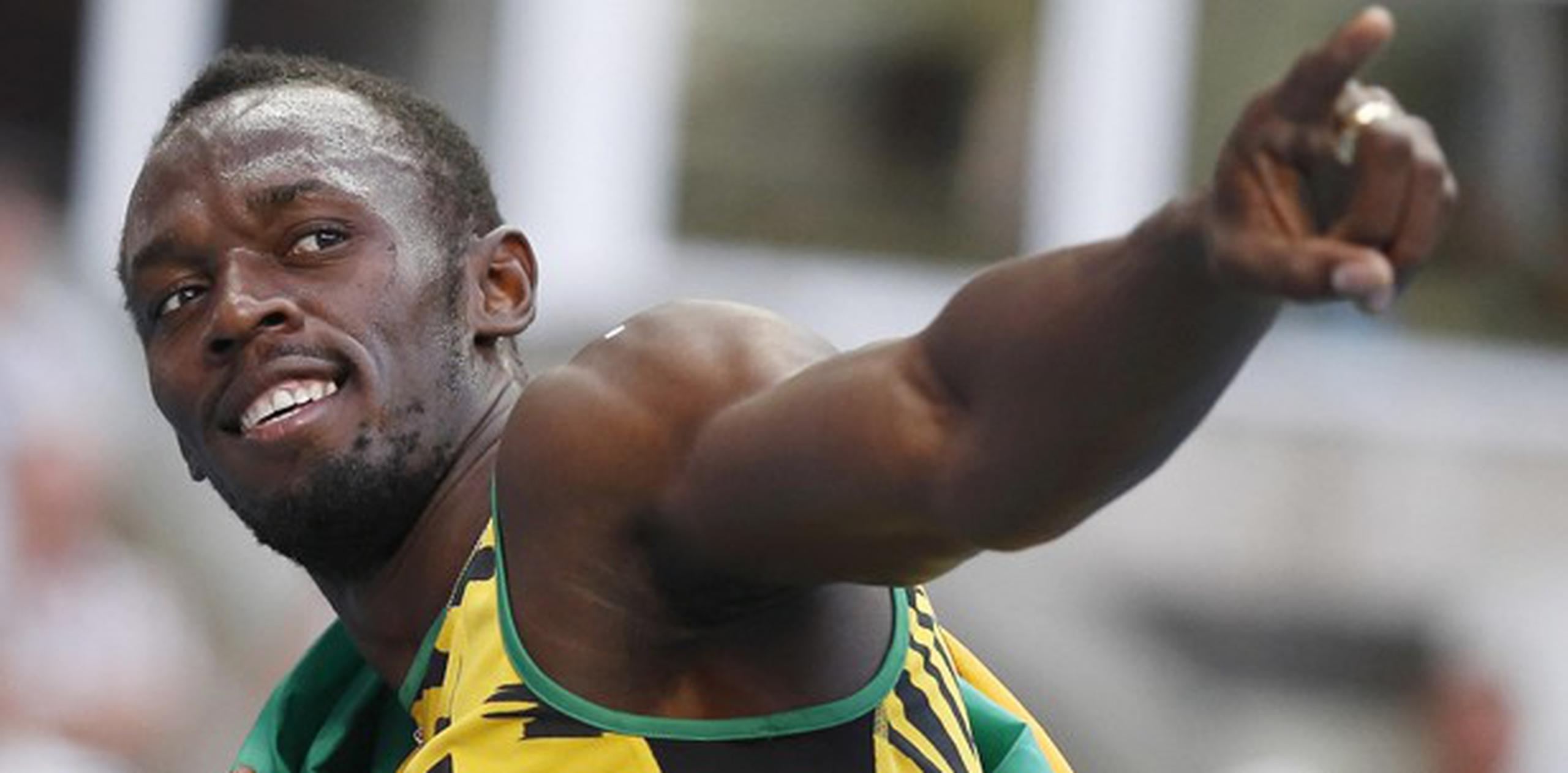 Bolt, de 27 años, tiene los récords mundiales de los 100 y 200 metros, además de seis medallas olímpicas de oro, y ocho campeonatos mundiales. (Archivo)