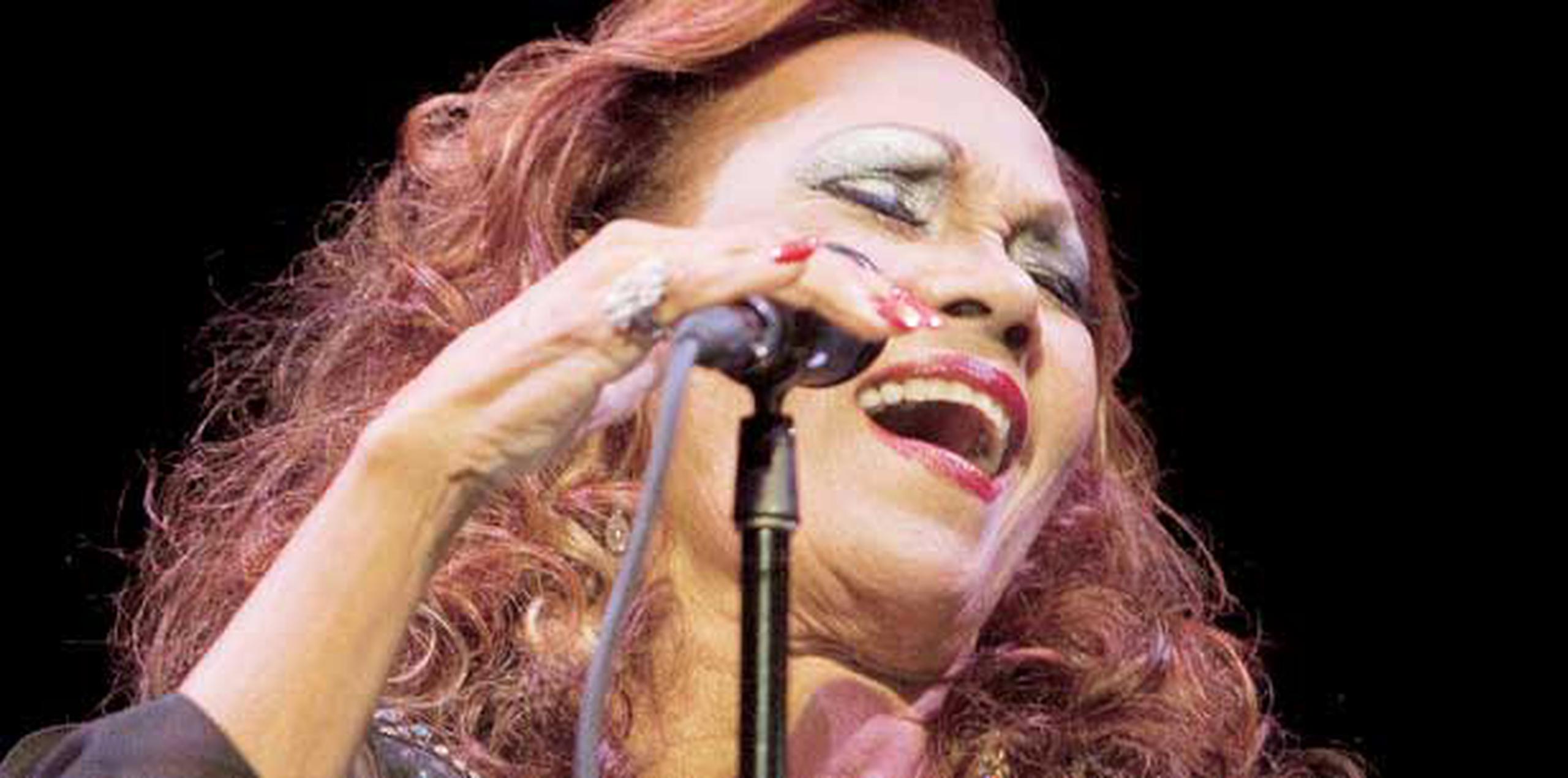 El trabajo más reciente de la veterana vocalista fue en enero, cuando se presentó en la cuarta edición del festival musical Puerto Rico Jazz Jam. (Archivo)