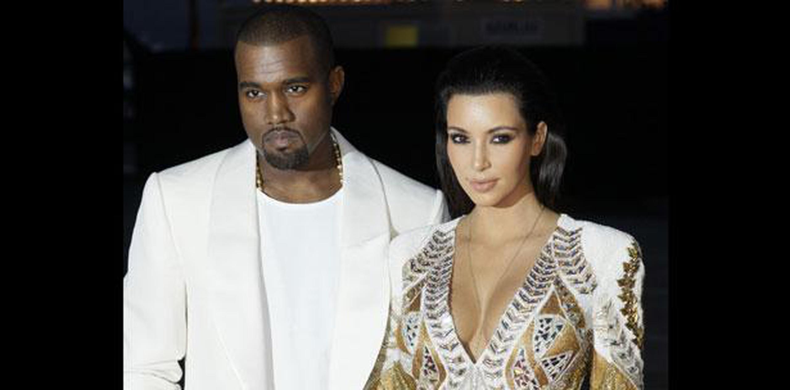 Kim Kardashian intervino en la polémica entre su esposo Kanye West y Taylor Swift. (Archivo)