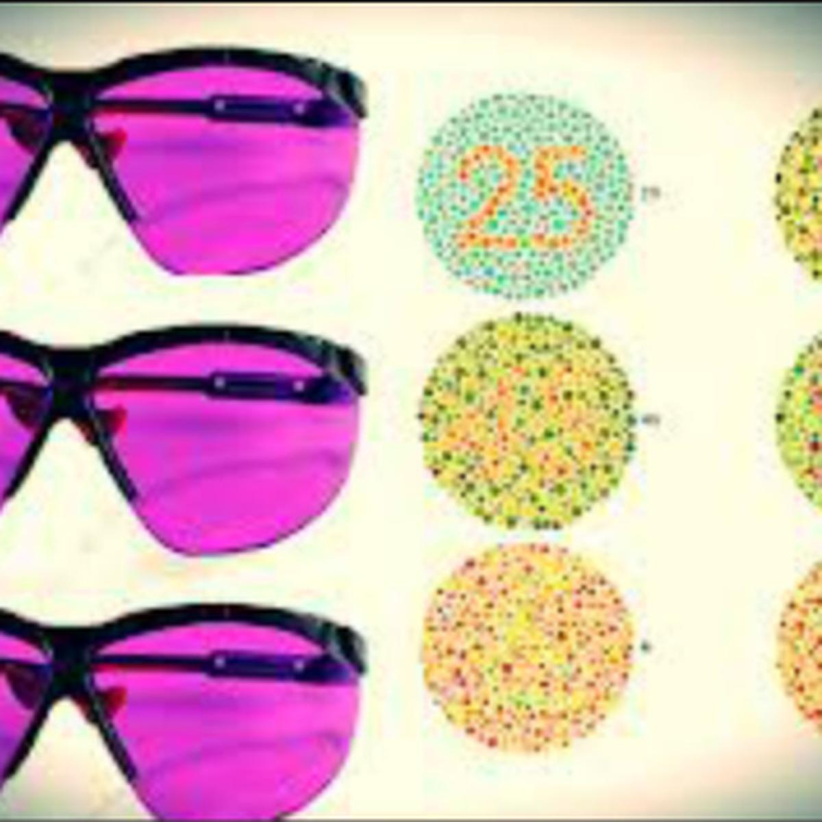Existen gafas shop para daltonicos