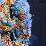 Michelle Colón lleva “bombazo” a la competencia de trajes típicos de Miss Universe