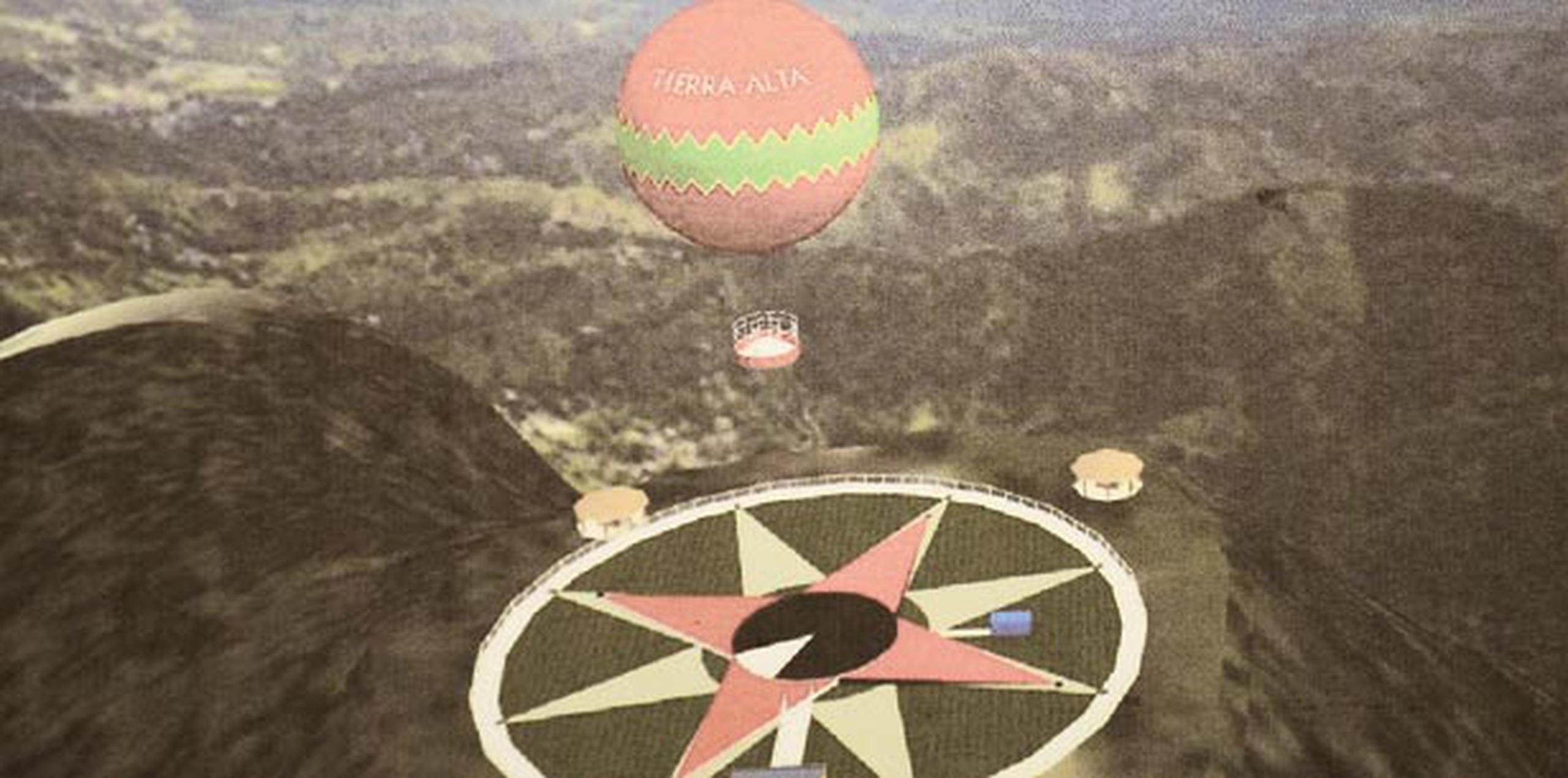 Esta representación artística muestra cómo se verá el globo que dará viajes a turistas. (tony.zayas@gfrmedia.com)