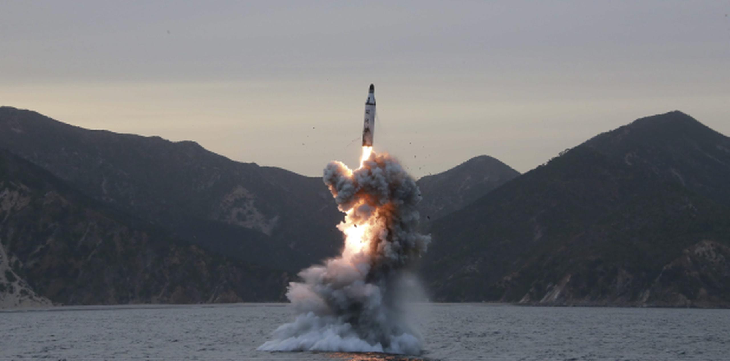 Corea del Norte realizó una cuarta prueba nuclear y el lanzamiento de un cohete de largo alcance a inicios de este año. (Archivo)