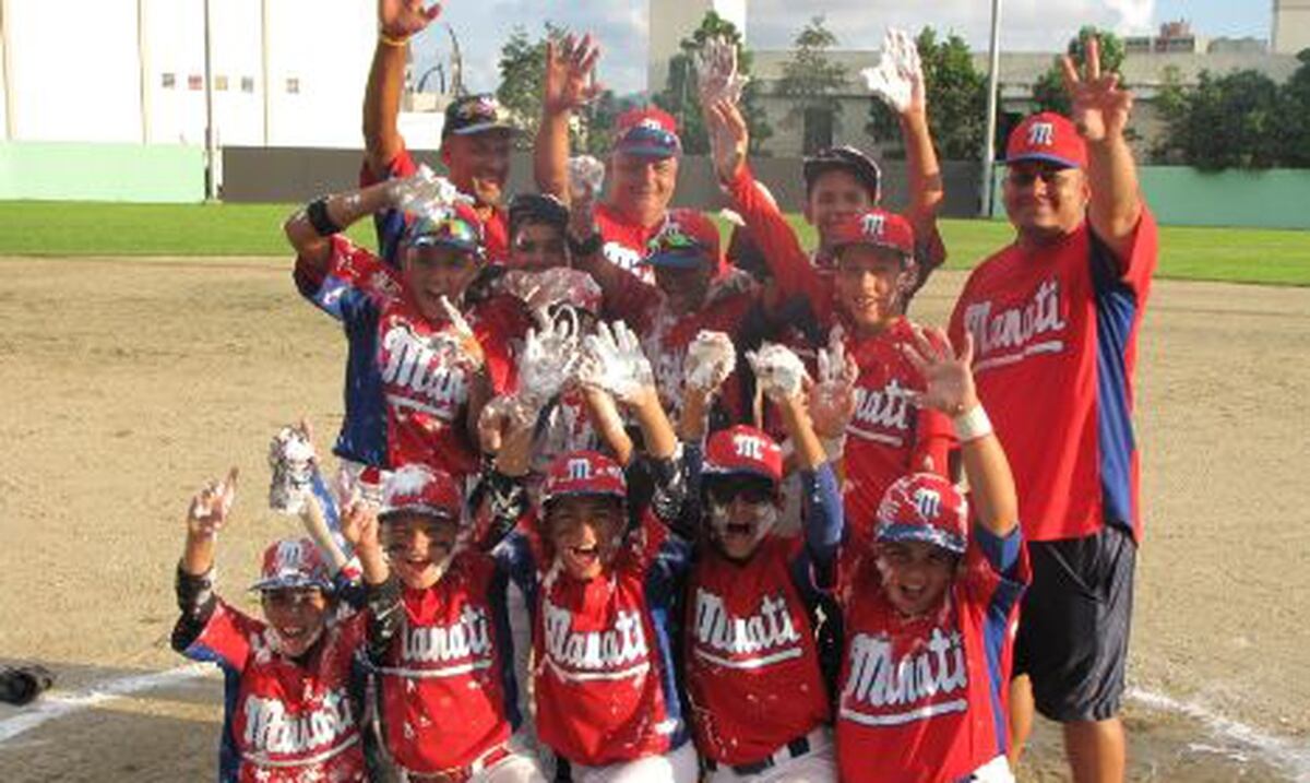 Manatí revalida como campeón del Torneo Nacional de béisbol de Pequeñas