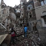 Se desploman 10 edificios históricos en Yemen por las lluvias