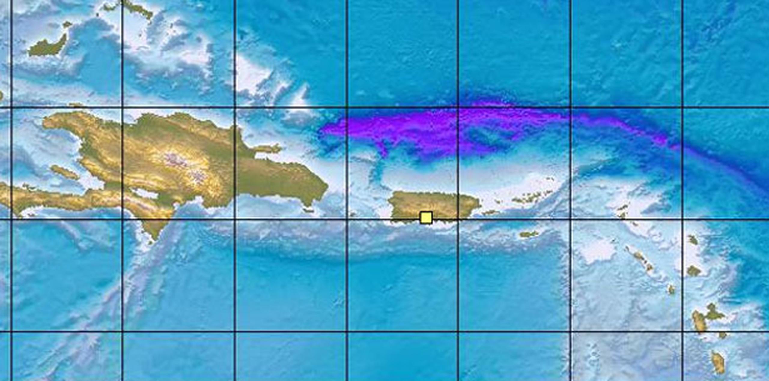 De acuerdo con el informe de la Red Sísmica, el temblor tuvo su epicentro en el municipio de Utuado a una profundidad de 5 kilómetros. (Red Sísmica de Puerto Rico)
