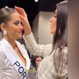 Tierno momento entre dos candidatas de Miss Universe
