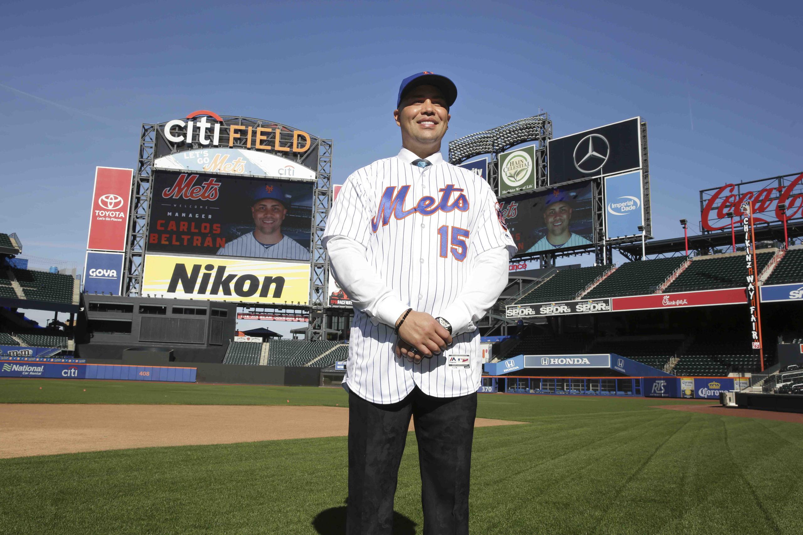 La primavera nos regalará el debut de Carlos Beltrán como dirigente de los Mets de Nueva York. (AP)