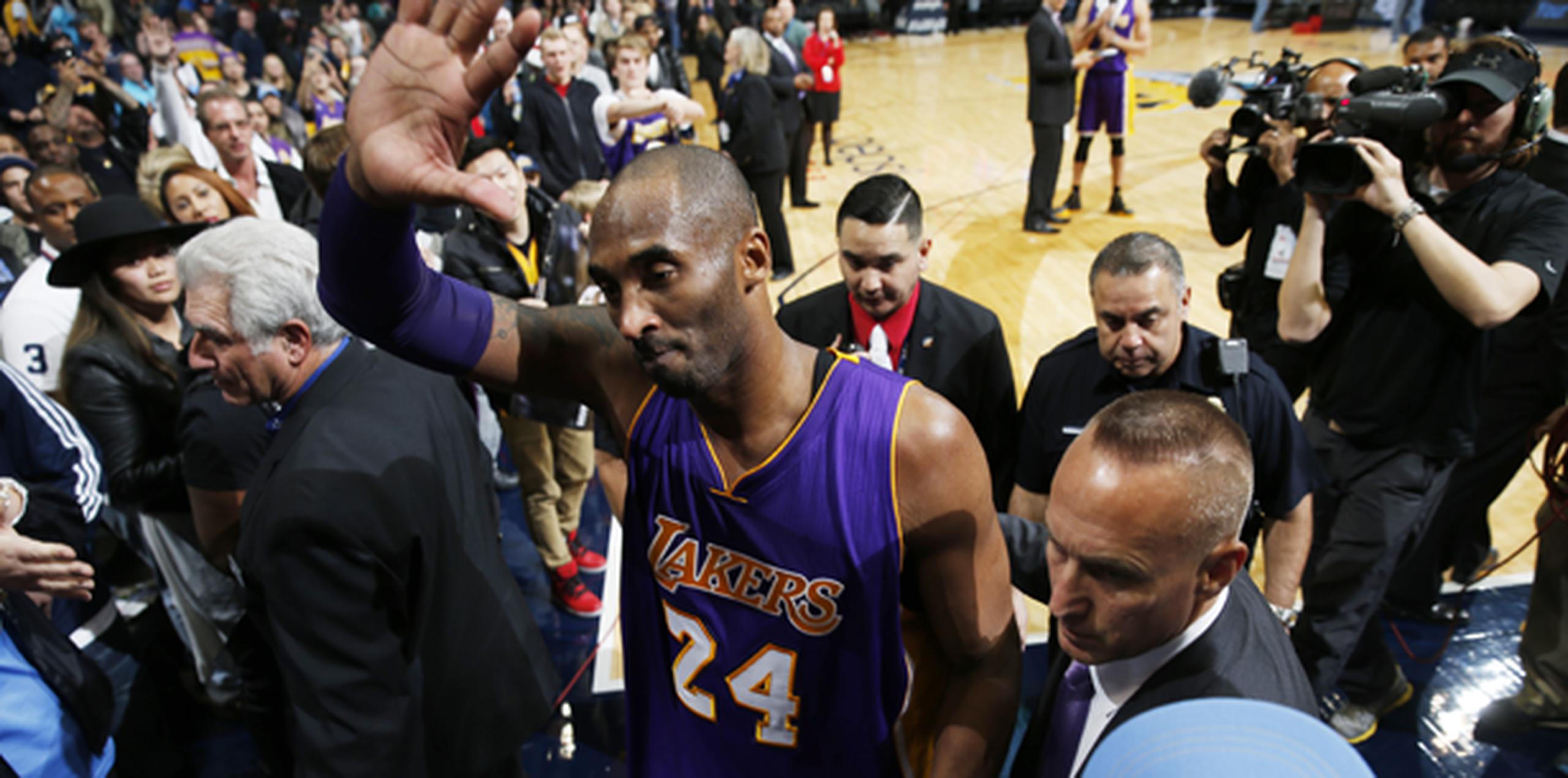 Bryant se encuentra en su temporada número 20 con los Lakers. (Archivo)