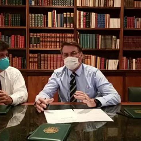 Bolsonaro se hace prueba del coronavirus