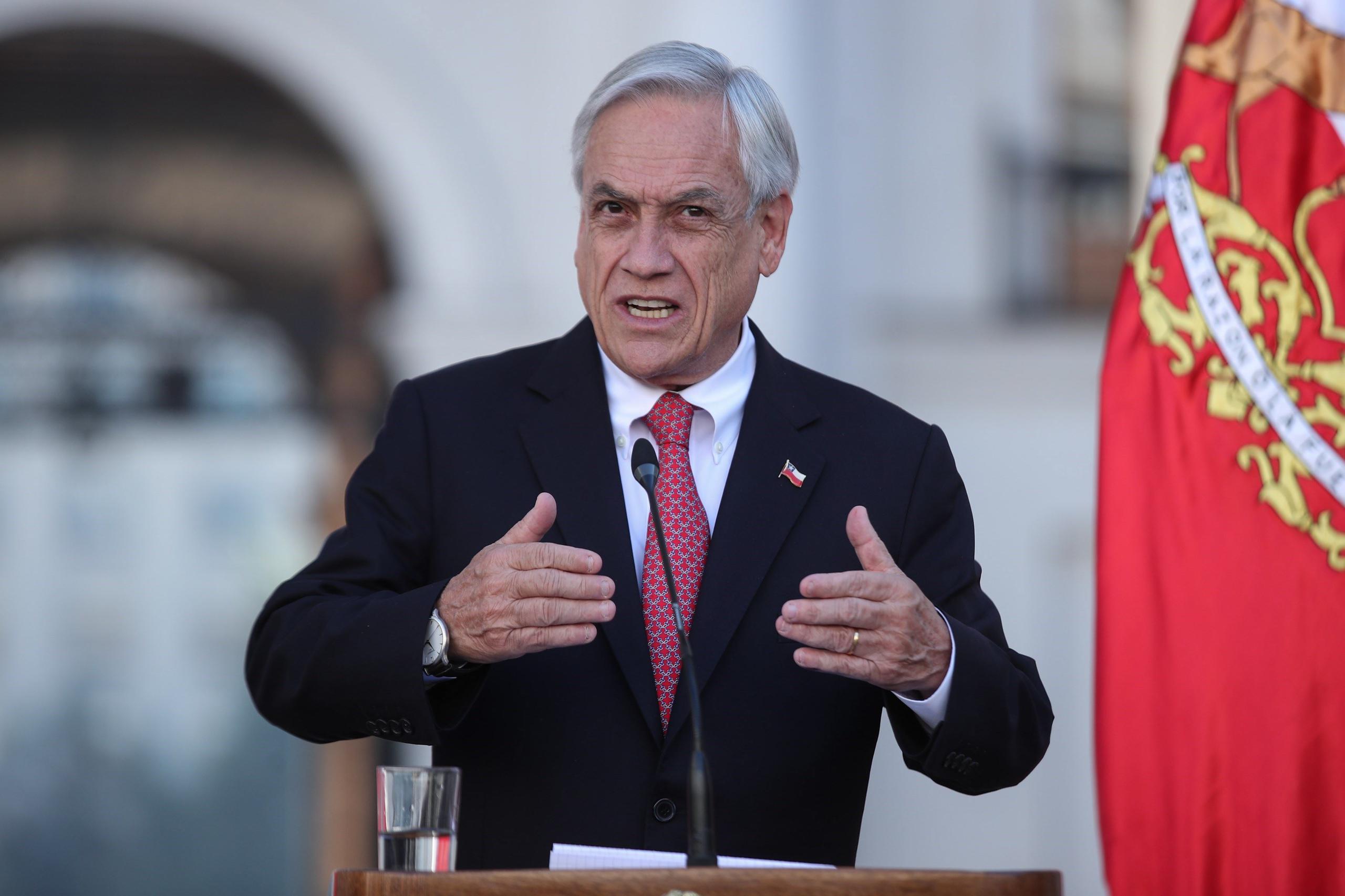 Denuncian que  Sebastián Piñera es “responsable de las brutales violaciones a los derechos humanos".