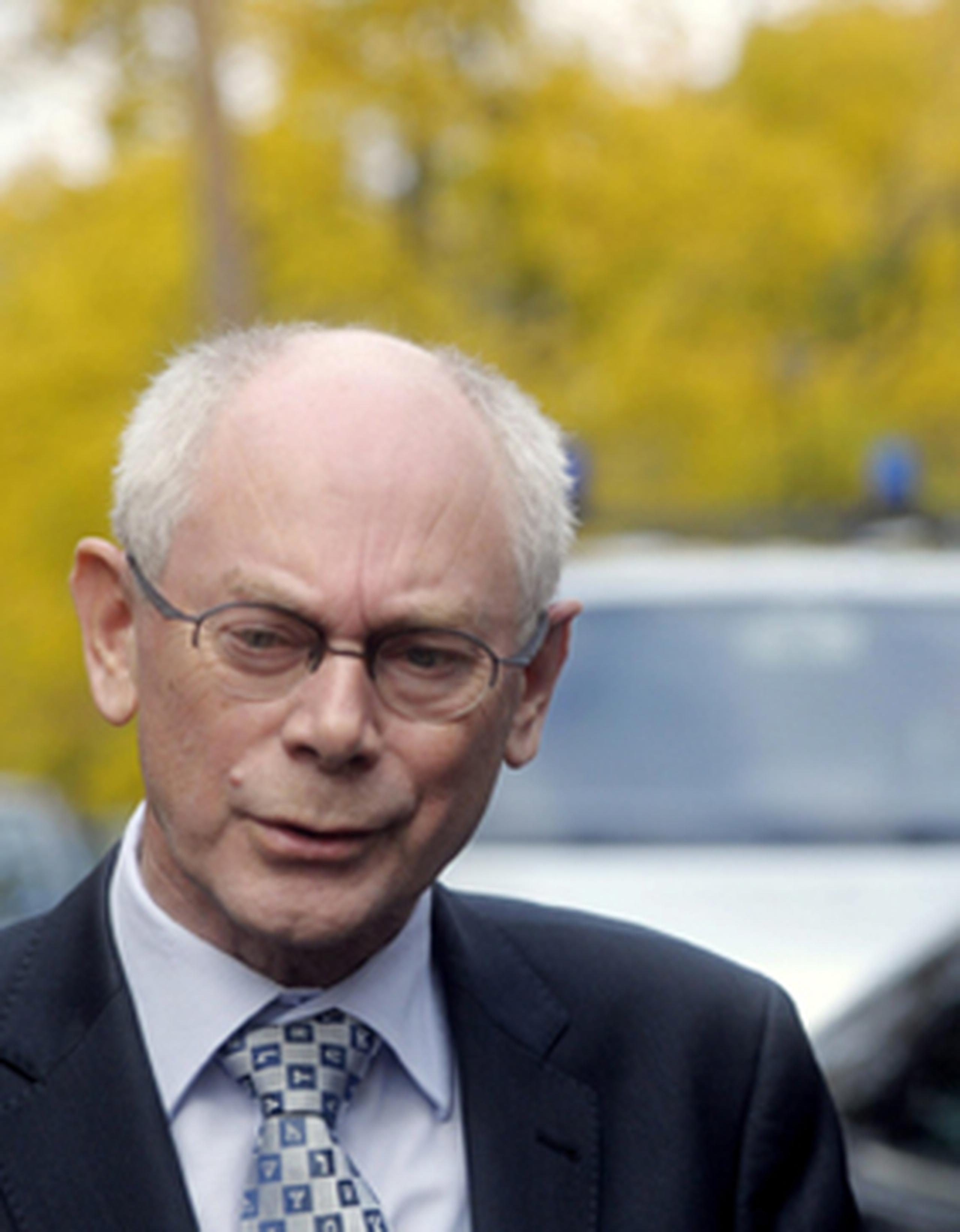 El presidente del Consejo Europeo, Herman Van Rompuy. (AFP)