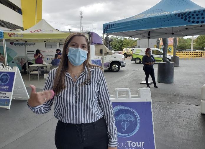 Yanira Ortiz Medina, epidemióloga del Municipio de Arecibo, resaltó que la vacunación no se limita a residentes de ese municipio. 