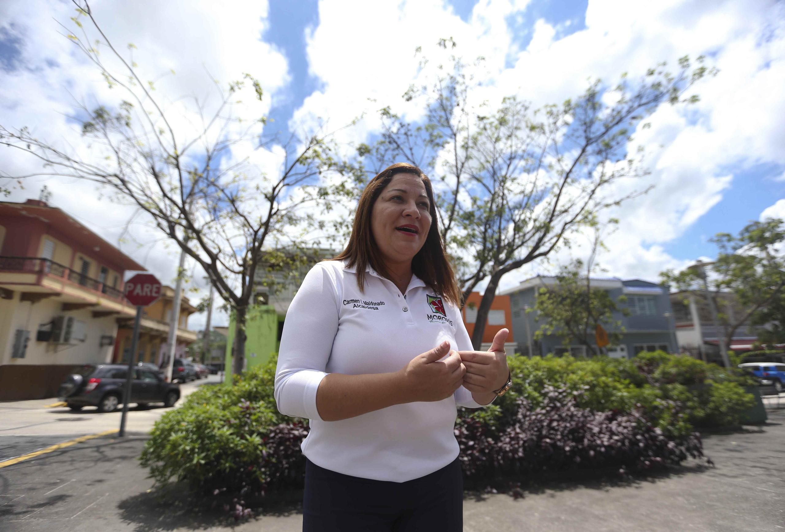 Carmen Maldonado Santiago, alcaldesa de Morovis (GFR Media)