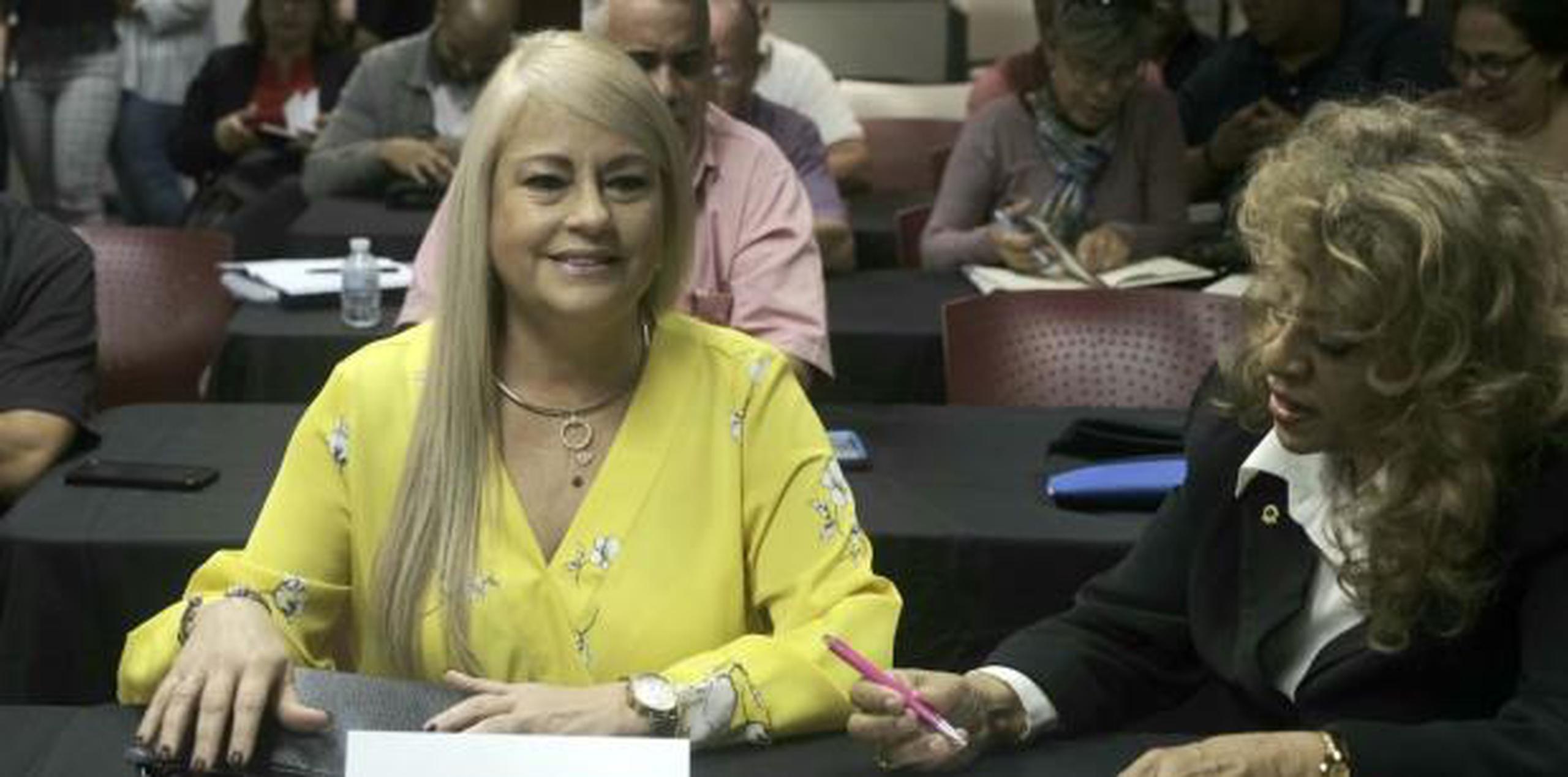"Estamos cumpliendo con los procedimientos terminales", dijo Wanda Vázquez en el Capitol Center. (gerald.lopez@gfrmedia.com)
